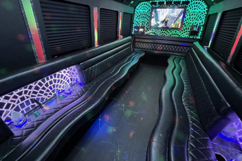 El Paso Limo Bus Interior