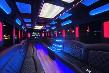 El Paso Limousine Bus Interior