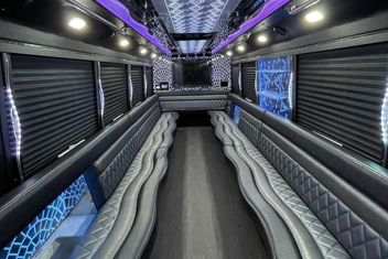 El Paso Party Bus Interior