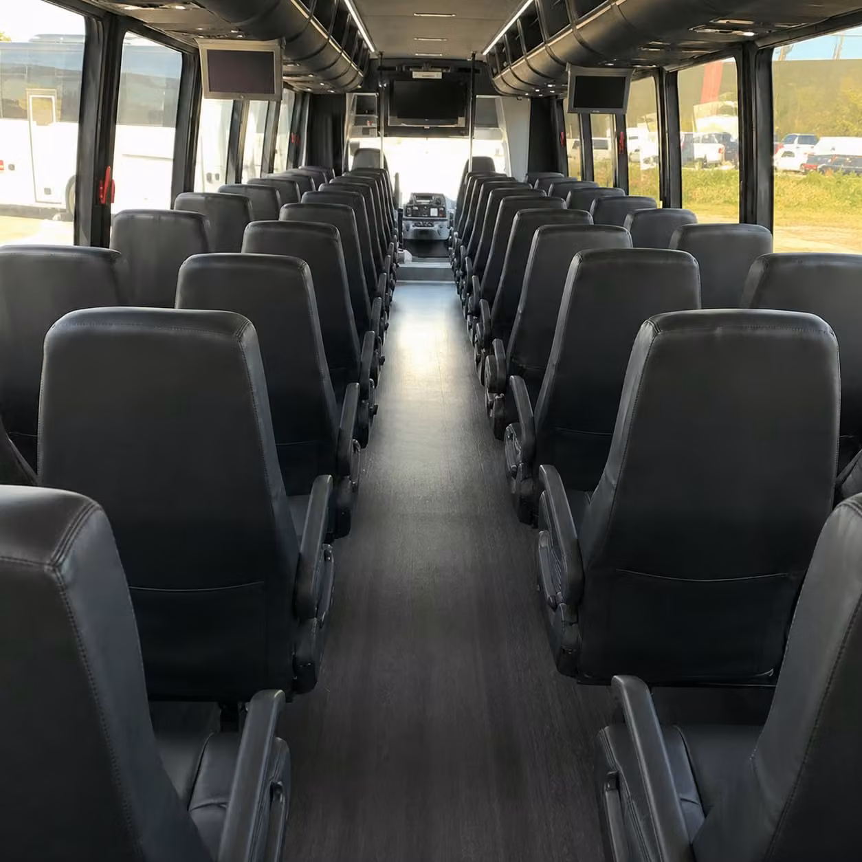35 passenger minibus interior